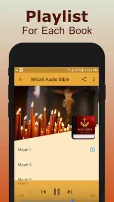 King James Bible Audio android App screenshot 1