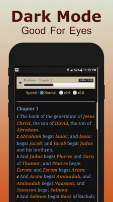 King James Bible Audio android App screenshot 2