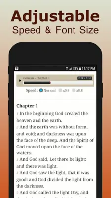 King James Bible Audio android App screenshot 3